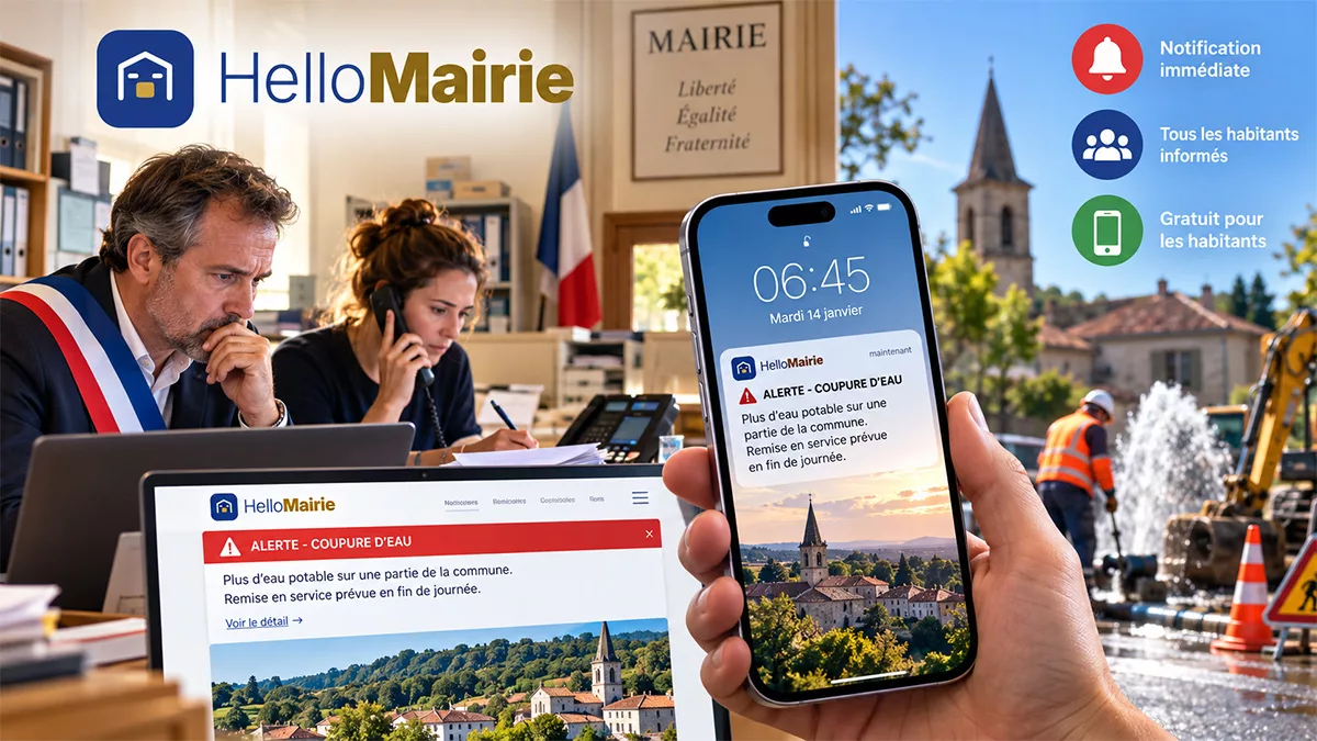 Alerter ses habitants en urgence : la communication de crise en commune