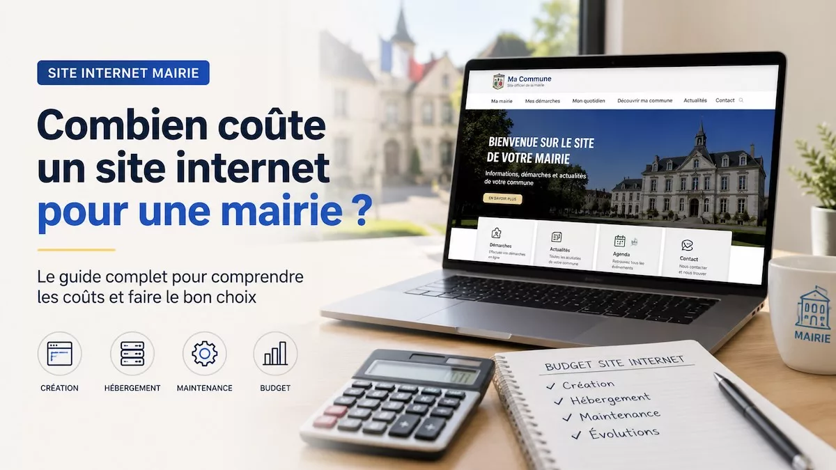 Combien coûte le site internet d'une mairie ?