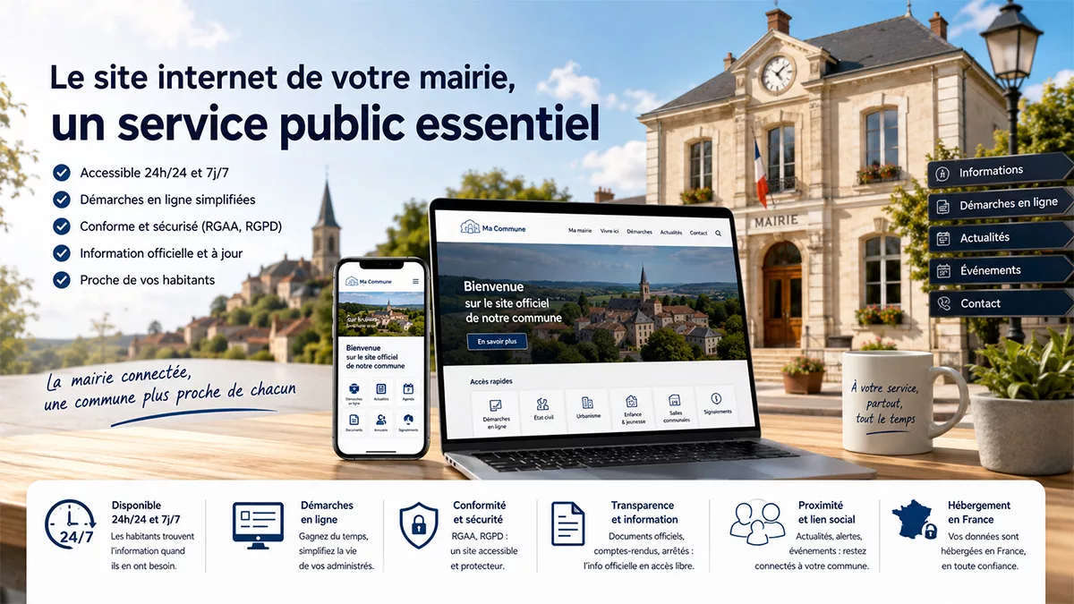 Pourquoi une mairie devrait avoir son site internet ?