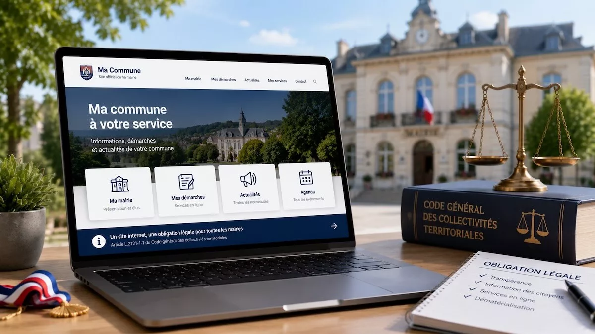 Un site internet est-il obligatoire pour une mairie ?
